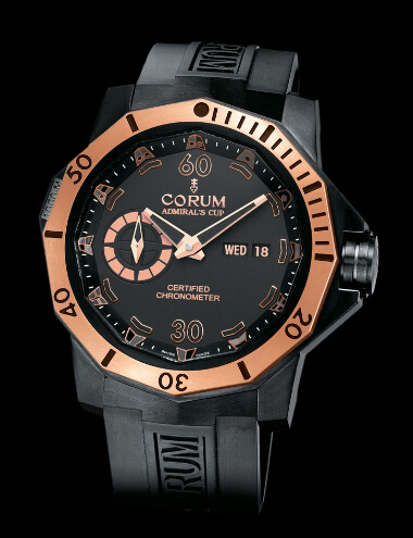 Corum Admiral's Cup Seafender 48 Deep Dive Black PVD Titanium watch REF: 947.950.86/0371 AN16 Review